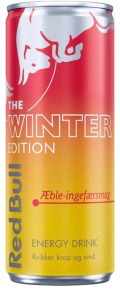 Red Bull Winter Edition - Æble-Ingefærsmag